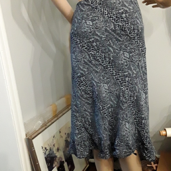 NEW WO TAGS Reptile Skirt Lined 2X - Picture 4 of 6